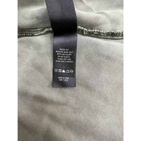 MAX Jeans Safari Utility Vest Womens Green Drawstring Sleeveless Size M - Picture 7 of 8